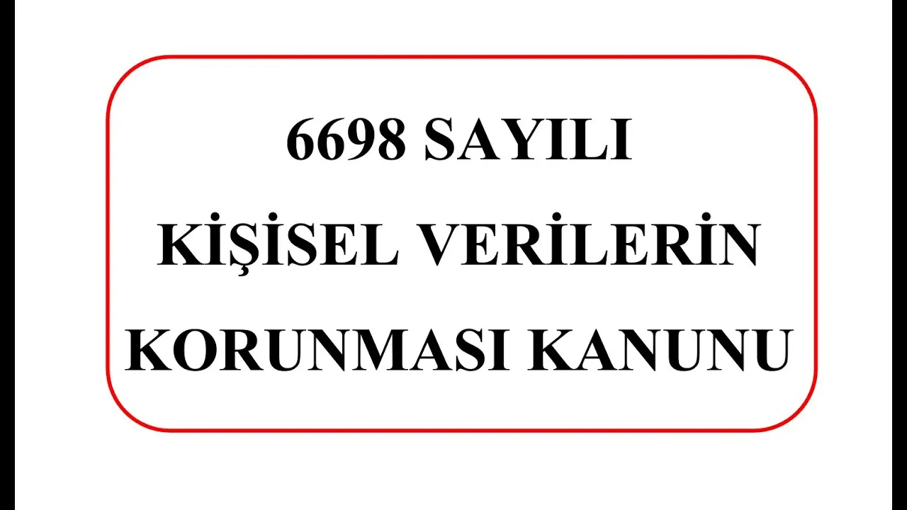 Information Text within the scope of Law No. 6698 on the Protection of Personal Data